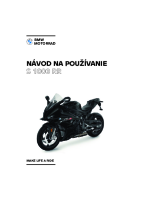 BMW S1000RR - Navod na pouzivanie SK 2022 